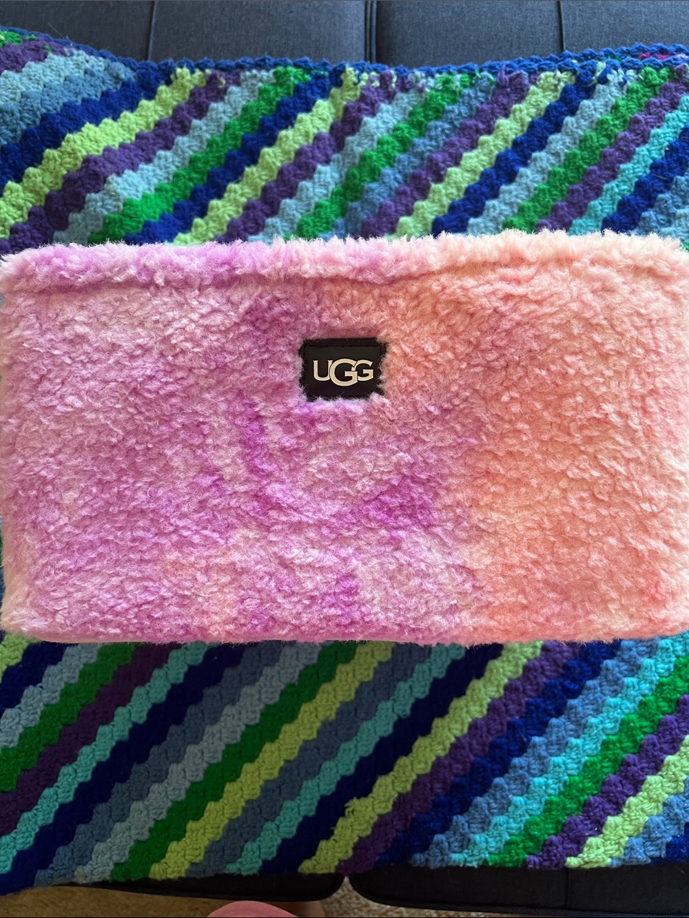 UGG Fuzzy Storage Bin
